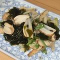 きらり流れ星's cooksnap of when they made レンコンとワカメの炒め煮.