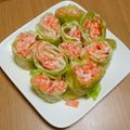 柑橘系ママ's cooksnap of when they made 簡単 おしゃれ キャベツのロールサラダ.