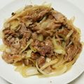 りこれっと's cooksnap of when they made 野菜たっぷり★時短★豚肉の醤油炒め.