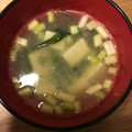 かよ14's cooksnap of when they made ＊焼き肉屋さんの＊ワカメスープ.