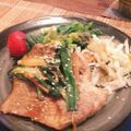 mahochan1's cooksnap of when they made 家族にバカうけ!豚の生姜焼き.