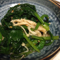 yummy?'s cooksnap of when they made ✿ホウレン草とエノキ茸の中華風和え物✿.
