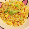 ゆめ（＾_＾）★'s cooksnap of when they made 簡単！カニカマのレタス炒飯★.