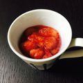 さとみ◎まりあ's cooksnap of when they made レンジでいちごシロップ.