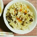 ♡noon♡'s cooksnap of when they made なめこの炊き込みご飯.