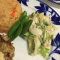 ミシガン娘。's cooksnap of when they made ガッツリ食べれる！レタスとツナのサラダ.
