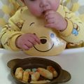 takuto2015's cooksnap of when they made 離乳食　ポテトと人参のお焼き★9か月頃～.