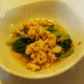 sweetbox25's cooksnap of when they made 【農家のレシピ】小松菜の豚そぼろあんかけ.