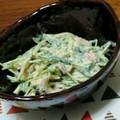 ゆきんこななこ's cooksnap of when they made 簡単☆水菜のしゃきとろ生白和え.