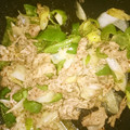 クックYE1CQS☆'s cooksnap of when they made 豚肉のピーマンと長葱の粒マスタード炒め♪.