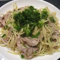 ジョングレ's cooksnap of when they made ❀九條（青）葱たっぷり塩焼きそば❀.