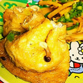 ユーロン's cooksnap of when they made 簡単旨い♡きのことひき肉の巾着♡.
