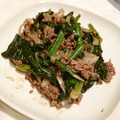 ねりまのばあば's cooksnap of when they made 新鮮簡単牛肉とほうれん草のゴマ和え.