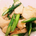 lilyyuka's cooksnap of when they made ささみとアスパラの味噌炒め【作りおき.