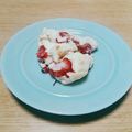 北見まどか's cooksnap of when they made ストロベリークリームチーズスコーン.