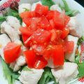 ぼぬ。's cooksnap of when they made むね肉のやわらかジューシータコライス風.
