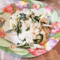 うまい〜を求めて！'s cooksnap of when they made 水菜と新玉ねぎのサラダ.
