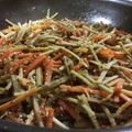 mitsu999's cooksnap of when they made フライパンで簡単☆きんぴらごぼう.