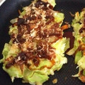 みゅーたんっす☆'s cooksnap of when they made 具は2種類だけ！簡単ヘルシーお好み焼き.