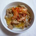 tamaccha♡'s cooksnap of when they made 子供は豚丼、大人は豚キムチ丼♪.