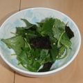 きらり流れ星's cooksnap of when they made 三つ葉の白だし海苔和え.