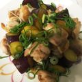 クックFSQU9B☆'s cooksnap of when they made 鶏肉とさつまいものうま煮.