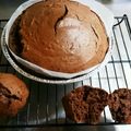 4yonyon4's cooksnap of when they made 卵白だけで作るふわふわチョコマフィン♪.