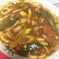 ハピスタ's cooksnap of when they made カレーの残りでカレーうどん！.