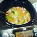 クックLSOW8K☆'s cooksnap of when they made 炊飯器で、子供が喜ぶ野菜スープ★.
