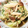 ぴぉたん's cooksnap of when they made 超簡単！時短！水菜とツナの卵とじ.