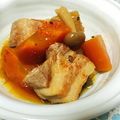 ゆふしほ's cooksnap of when they made 角煮風豚バラの甘辛い煮物♪.
