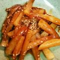 f92's cooksnap of when they made 韓国風＊甘辛大根いため.