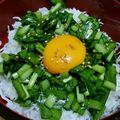 麻ぁちゃん's cooksnap of when they made ニラ塩だれで美味しい❤ニラとろろ丼.