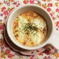なつき☆ミ's cooksnap of when they made 納豆とキムチの豆腐グラタン.