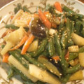 なつあん＊'s cooksnap of when they made 大根といんげんの味噌炒め.