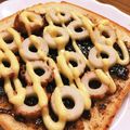choco03's cooksnap of when they made 朝食に和風パン★のりちくわトースト.