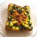 ｱｯﾌﾟﾙｸｯｷｰ's cooksnap of when they made パセリ大量消費 パセリトースト.