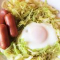 ☆清蔵☆'s cooksnap of when they made きゃべつの巣ごもりたまご.