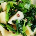 生まれは蜂蜜's cooksnap of when they made じゃがいもと小松菜のアンチョビ炒め.