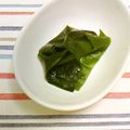 uzu1118's cooksnap of when they made 『生わかめだけ』のしゃぶしゃぶ.