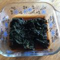 紗重桂's cooksnap of when they made フキの葉で作る佃煮だワン.