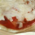 satokyo's cooksnap of when they made 発酵無しフライパンで作る家庭のミニピザ.