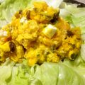 マラガの空's cooksnap of when they made かぼちゃとクリチーのデパ地下風サラダ♪♪.