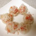 低カロ探検隊's cooksnap of when they made カニカマdeボリュームＵＰエビしゅうまい.