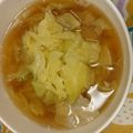 skywalkerK's cooksnap of when they made 簡単！キャベツたっぷりコンソメスープ♡.