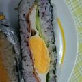 yuki_213's cooksnap of when they made ハムエッグのおにぎらず♪.