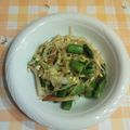 オレンジリング's cooksnap of when they made 夏にアスパラ炒め☆もやし&ちくわ.
