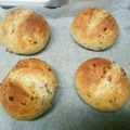 にんにんにん's cooksnap of when they made 雑穀米+ナッツのパン.