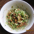 シェイミー's cooksnap of when they made まぐろの味付け缶ときゅうりのサラダ.