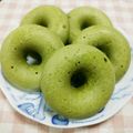 いちご♡マシュマロ's cooksnap of when they made 抹茶とホワイトチョコの焼きドーナツ.
